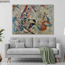 Πίνακας ζωγραφικής In the grey, Kandinsky W, αντίγραφο σε καμβά