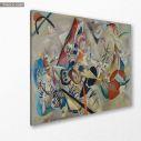 Canvas print In the grey, Kandinsky W, side