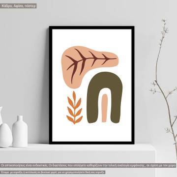 Natura modern abstract II, Poster