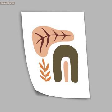 Natura modern abstract II, Poster 2