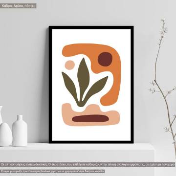 Natura modern abstract II, Poster