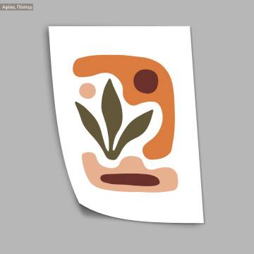 Natura modern abstract II, Poster 2