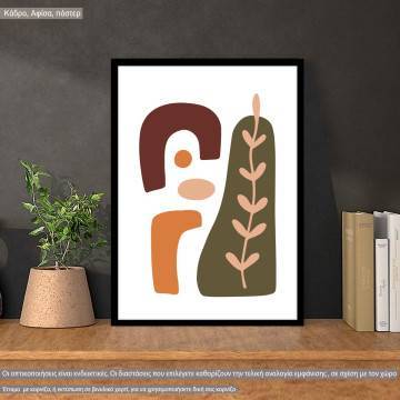 Natura modern abstract XII, Poster