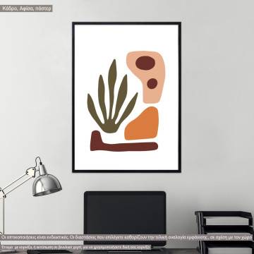 Natura modern abstract XIII, Poster