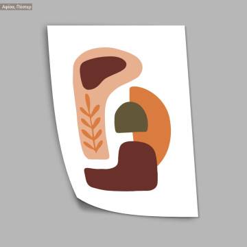 Natura modern abstract XIV, Poster 2