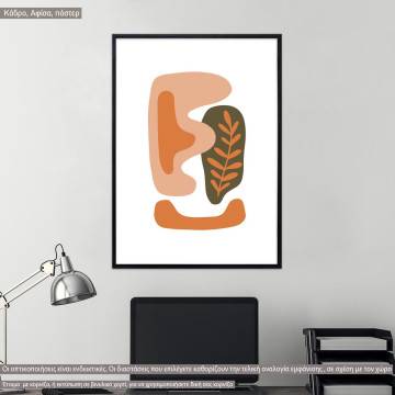 Natura modern abstract XVII, Poster