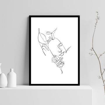 Amour couples romance XIX, poster