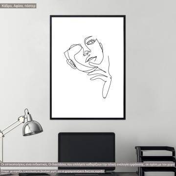 Sily female portraits I, poster