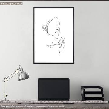 Sily female portraits II, poster