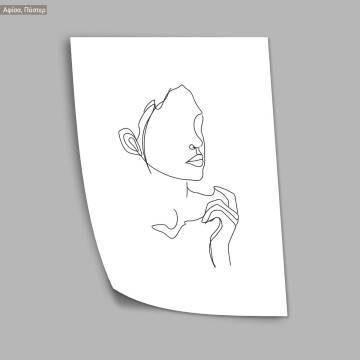 Sily female portraits II, poster 2