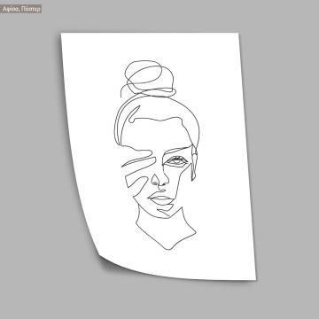 Sily female portraits VI, poster 2