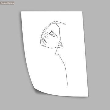 Sily female portraits VII, poster 2