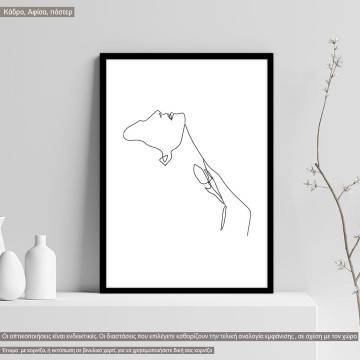 Sily female portraits VIII, poster