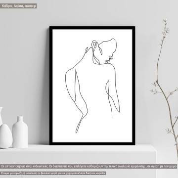 Sily female portraits IX, poster