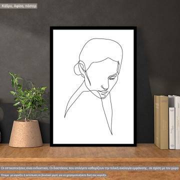 Sily female portraits X, poster