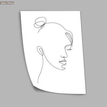 Sily female portraits XII, poster 2