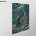 Canvas print Hermia and Lysander, Simmons J.