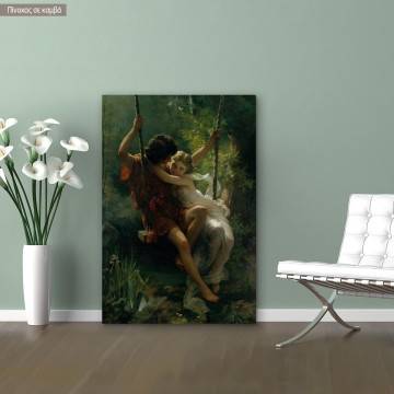 Canvas print Springtime, Cot P. A.