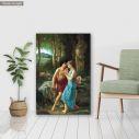 Canvas print Daphnis and Chloe, Cabanel P.
