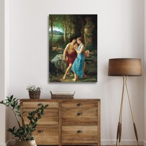 Canvas print Daphnis and Chloe Cabanel Pierre Framed canvas View 1 2