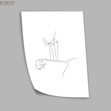 Man figure and lifestyle II, poster 2