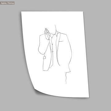 Man figure and lifestyle V, poster 2