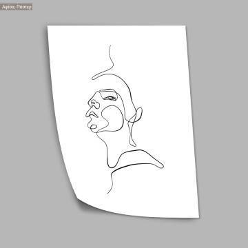 Eyes and figure II, poster 2