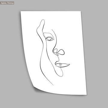 Eyes and figure III, poster 2