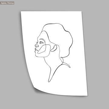 Eyes and figure IV, poster 2