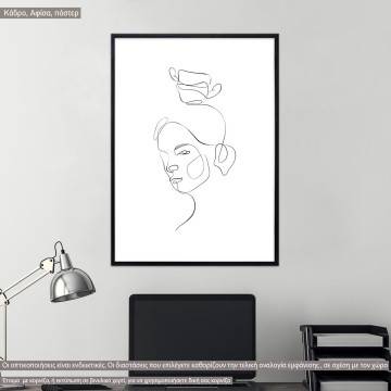 Eyes and figure VIII, poster