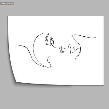 Eyes and figure XII, poster 2