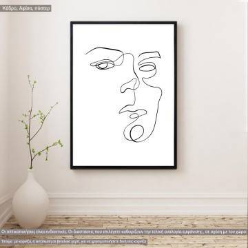 Eyes and figure XI, poster