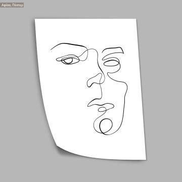 Eyes and figure XI, poster 2