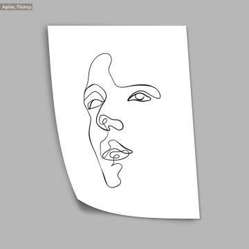 Eyes and figure XI, poster 2