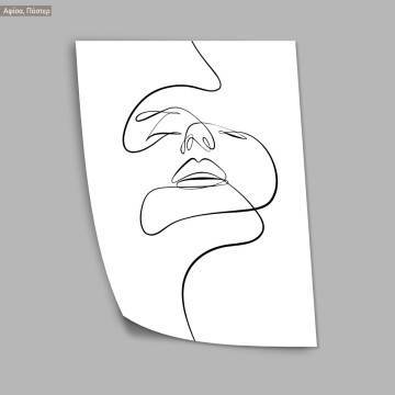 Abstract face I, Poster 2