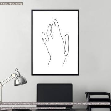 Hand figures collection I, poster