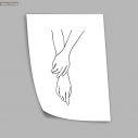Hand figures collection II, poster