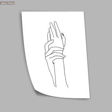 Hand figures collection II, poster 2