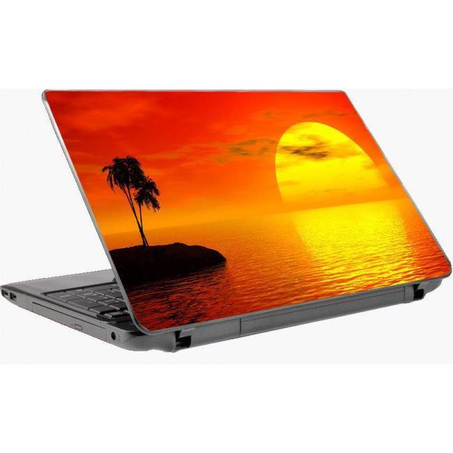 Lonely sunset αυτοκόλλητο laptop
