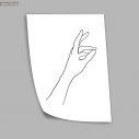 Hand figures collection II, poster