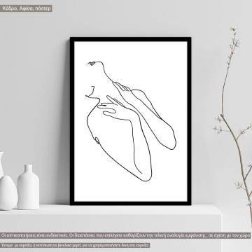 Hand figures collection II, poster