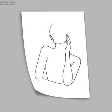 Hand figures collection XIII, κάδρο, μαύρη κορνίζα 2