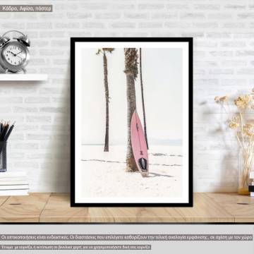 The pink board, Poster