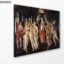 Canvas print Primavera, Botticelli, side