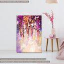 Canvas print Spring purple flowers