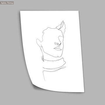 Male portrait III, poster 2