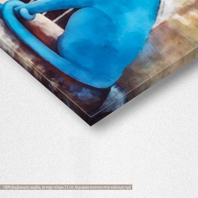 Canvas print Modigliani's cat, Modigliani A. C, detail