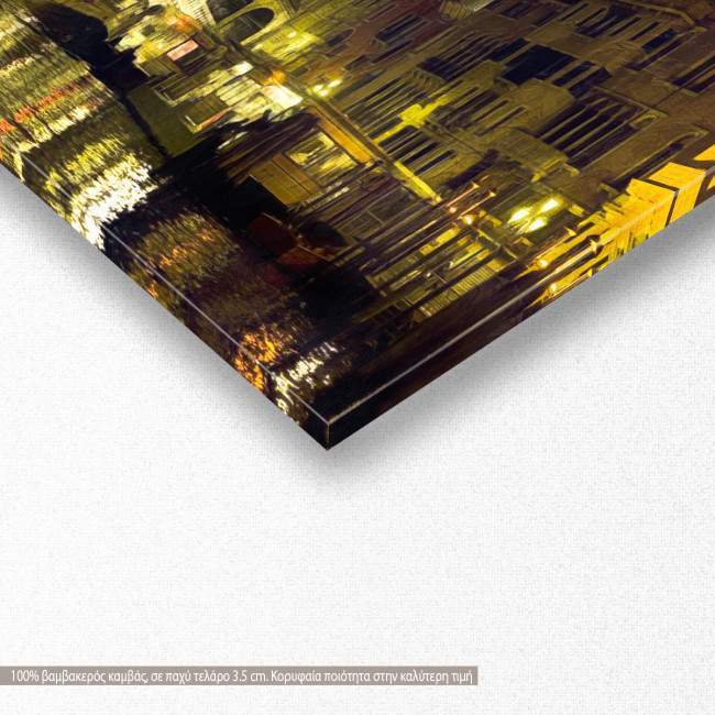 Canvas print Rialto bridge, panoramic, detail