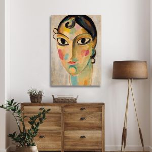 Canvas print Mystical head Alexej von Jawlensky Framed canvas View 1 2