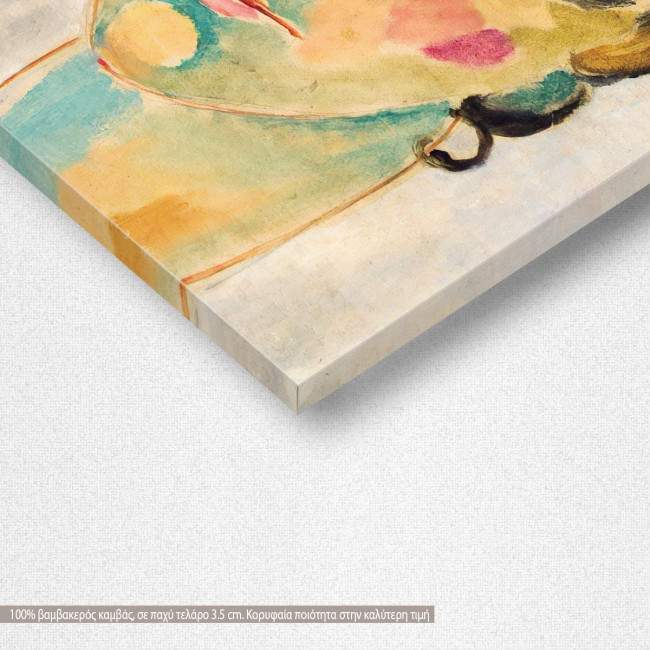 Canvas print Mystical head, Alexej von Jawlensky